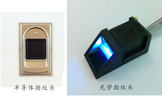光学指纹头与半导体指纹头